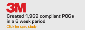 3M - Created 1,969 compliant POGs in a 6 week period